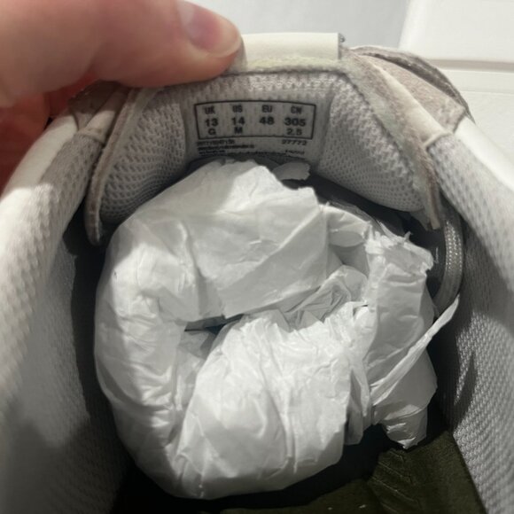 Clark’s Men’s Shoes Nature X One White Leather Size 14 White And Tan Comfortable - Picture 8 of 11